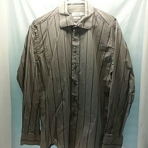 Men's Calvin Klein  long sleeve shirt striped